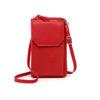 Bolso bandolera pequeño transfronterizo 2024, bolso para tarjetas, bolso de PU a la moda, bolso para teléfono móvil que combina con todo, bolso pequeño de gran capacidad para mujer, cartera