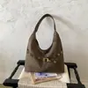 Moda de Comercio Electrónico Transfronterizo Bolso Cubo de Gran Capacidad para Viajes Cotidianos Bolso Versátil de Hombro Cruzado para Mujer Bolso Simple para Debajo del Brazo