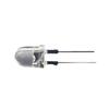 F8 Cabeza Redonda Blanco Cálido 0.5W Soporte Ancho LED Cuentas de Lámpara 8mm Cabeza Redonda Luz Blanca Alta Potencia Enchufe Directo Diodo Emisor de Luz