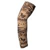Manga de tatuaje para exteriores, tatuaje de flores en el brazo, para montar a caballo, pesca, protección solar, protector de brazo para hombres y mujeres, logotipo imprimible