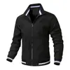 Venta Caliente Transfronteriza Chaqueta Deportiva Casual Nueva de Primavera y Otoño para Hombre Moda Versátil con Cremallera en stock