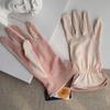Guantes de Protección Solar UV Talla Grande Japoneses para Mujer Verano Finos Transpirables Protección UV Conducción Montar Parasol Pantalla Táctil con Dedos