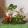 Flores Artificiais e Plantas em Cores de Outono Hy-Be10/Hy-Bg10/Hy-Bc90 para Paisagismo, Plantas Verdes e Arte Floral Bio-Inspirada