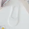 Meias de verão para meninas mulheres japonesas são meias invisíveis tipo barco antiderrapantes meias rosa fofas meias de algodão de boca baixa finas
