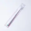 Escova de Dentes Doméstica Supermercado Pingente Filamento Cerdas Macias Cabo Antiderrapante Adulto Cartão Blister 6 Cores Fábrica de Escovas de Dentes Atacado