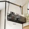 Prateleira de Armazenamento para Banheiro Quarto de Banho Chuveiro Cesta Suspensa para Banheiro Artigos de Higiene Pessoal Toalha Rack de Armazenamento para Toalhas de Banho