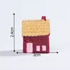 Micro-Paisaje de Musgo Casa de Campo Mini Creativa Botella Ecológica Decoración DIY Accesorio Colgante Adorno Miniatura