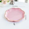 Envío Gratis Plato para Escupir Huesos Personalizado Plato para Snacks Casero Grado Alimenticio Lujo Accesible Mesa de Comedor de Gama Alta Plato para Frutas Plato para Desechos Plato