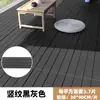 Decking de Compuesto de Madera y Plástico para Exteriores Autoinstalable Patio Terraza Autoinstalable Ensamblaje a Presión Renovación Anticorrosión Madera Balcón Exterior No Requiere Vigas