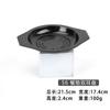 Louça de Melamina Panela para Fast Food Tigela de Arroz Prato Japonês com Duas Alças Prato de Abalone Prato de Plástico Comercial para Restaurante