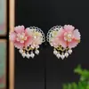 Accesorios para el Cabello de Princesa de la Dinastía Han Super Hada para Niños, Pasadores de Flor Estilo Chino para Niñas, Pasador Lindo Estilo Antiguo para Niñas Pequeñas, Tocado