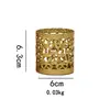 Portavelas Hueco Estilo Europeo Base para Velas de Té Velas Accesorios para Cena a la Luz de Velas en Mesa de Comedor del Hogar Adorno de Decoración de Atmósfera Romántica