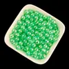 Cuentas Perforadas de Acrílico Transparente de Colores Ab, Cuentas Redondas Coloridas para Manualidades, Pendientes, Pulseras, Cuentas Sueltas, Accesorios de Joyería