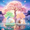 Árbol Espiritual Antiguo de Venta Caliente Zorro de Nueve Colas Caja Sorpresa Mito Chino Peluche Zorro Pequeño Figura Adorno de Escritorio de Moda Venta al por Mayor
