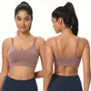 Sujetador Deportivo Ajustable Todo en Uno con Copa Fija, Push-Up, Alta Elasticidad, Cómodo, Transpirable, Casual Yoga Ropa Interior Tallas Grandes