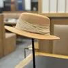 Moda Otoño e Invierno Sombrero de Paja Británico de Copa Plana para Mujer, Sombrero de Ala Plana Francés de Verano, Versión Coreana, Simple Parasol de Playa