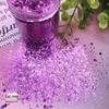 80ml frasco grande glitter lantejoulas pó dourado pintura maquiagem fluxo de mão cânhamo faça você mesmo material glitter em pó misto glitter em pó