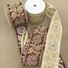 7.5CM Adornos de Encaje Estilo Étnico Accesorios de Vestuario Miao Cinta Tejida Bolsas Estilo Nacional Hanfu Código de Barras Hecho a Mano DIY