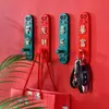 Gancho de Chaves Estilo Chinês Novo e Moderno Sem Furos Gancho para Casacos de Entrada Tendência Nacional Festivo