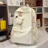 Mochila para chicas de secundaria, estilo Ins, gran capacidad, alta apariencia, nuevo estilo 2026, bolso de hombro pequeño, chicas de preparatoria, mochila
