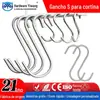 Acessórios de hardware gancho de metal fábrica direta gancho de metal sem furos transfronteiriço personalizado cozinha gancho em S