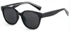 Gafas de Sol Retro Cx2202 para Mujer, Gafas de Sol con Estampado de Leopardo, Gafas de Viaje con Protección UV, Gafas de Sol de Marco Grande Mismo Estilo de Tiktok con Protección Solar