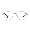 Lentes Danyang retro montura de titanio puro para hombres y mujeres anti luz azul montura para gafas para miopía se puede equipar con número de altura al por mayor 2057