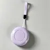 Exclusivo para Estojo de Armazenamento de Fone de Ouvido Oval Transfronteiriço com Encaixe Interno de Silicone e Cordão Anti-perda Portátil Multicor Proteção para Fones de Ouvido
