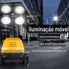 Projetando a iluminação multi-função gerador do carro da iluminação móvel lâmpada de levantamento automática do trabalho do carro grupo móvel da lâmpada da iluminação
