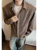 Novedad Otoño 2026 Estilo Hong Kong Tallas Grandes Cuello Camisero Manga Larga M-5X HC26961-TeP28