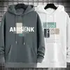 Sudadera con capucha de otoño para hombre, estilo primavera/otoño 2025, top casual holgado para adolescentes, chaqueta oversized de marca de moda