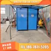 Puerta de aire automática de lamas completas sin presión se cierra suavemente y previene fugas de viento e instalación fácil