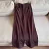 Otoño 2026 Nuevo Estilo Elegante Casual para Ir al Trabajo Adelgazantes Pantalones Acampanados Cropped para Mujer Venta al por Mayor H12BK5637