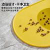 Tapete de Silicona para Mascotas Perro y Gato Tapete para Comer Impermeable a Prueba de Fugas Antideslizante Tapete de Alimentación Tapete para Comedero de Perro Tapete Ovalado