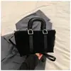 Bolso Cubo Retro Escarchado Portátil para Mujer 2024 Otoño e Invierno Nuevo Moderno Bolso de Hombro Versátil Bolso de Mujer de Gama Alta de Nicho