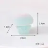 Micro-Paisaje de Musgo Setas Pequeñas Flockeadas Creativas Accesorios de Decoración DIY para Jardinería Paisajismo Mini Adornos de Resina