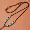 Vendas Diretas de Fábrica Atacado DIY Artesanal Tecido Joias Colares Versátil Pingente de Jade Colares Fio Vermelho para o Ano de Nascimento