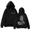 Tamanho Europeu TransfronteiriçoMoletom Merch do Rapper Lil Peep Roupas Masculinas e Femininas Hip Hop Retro Pulôver