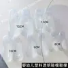 Estirador de Zapatos de Plástico Cabeza de Tigre Zapato Estirador de Zapatos Transparente pvc Molde de Zapato con Forma de Bebé PVC Mano de Bebé Lana Tejida a Mano Deformación