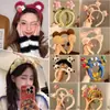 Diadema de Rana Coreana Linda de Ojos Grandes Ins Divertida e Interesante Diadema de Felpa Especial para Lavado de Cara de Otoño e Invierno Accesorios para el Cabello