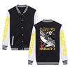 Sudadera pullover para pareja de Chainsaw Man, motosierra, de venta caliente transfronteriza, forrada de polar, uniforme de béisbol para hombre y mujer