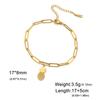 Venta Caliente Transfronteriza Europea y Americana Moda Simple Acero de Titanio Corte Dibujo Animado Hueco Piña Pequeña Material 304 Acero Inoxidable Pulsera