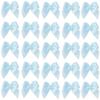 Atacado Pontual 1cm Flor Laço Enrolado Acessórios de Roupa Íntima Decoração de Joias DIY 3 Pontos Borboleta Nó Manual