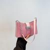 Bolso cruzado para axila de uso casual, Bolso cruzado de moda estilo coreano, Bolso para mujer de comercio exterior, Bolso de mano, Estilo nuevo, Textura simple, Bolso de hombro