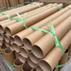 Tubo de Papel Amarillo Ordinario Personalizado Tubo de Cartón Tubo para Pósters Tubo Redondo de Papel Kraft Embalaje para Caligrafía y Pintura Tubo de Papel para Cañas de Pescar Tubo Embalaje Express