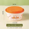 Caja de Empaque con Hebilla de Candado Antirrobo, Lonchera Desechable, Caja de Empaque Multiespecificación para Tazón de Comida para Llevar de Alta Gama para Sopa, Fideos, Langosta, Olla Caliente Picante