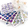 Strass de Cristal com Base Pontuda Oval para Nail Art, Strass Super Brilhantes para Acessórios de Cabelo, Vestidos de Noiva, Acessórios DIY para Roupas
