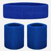 Conjunto Personalizado de Pulseira de Toalha Esportiva Absorvente de Suor Poliéster Algodão Basquete Fitness Badminton Pulseira de Toalha Atacado Logo
