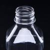 Vendas de fábrica garrafa de plástico pet 350ml garrafa de água com gás garrafa de água mineral quadrada garrafa de bebida de qualidade alimentar