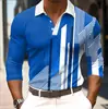 Camisa polo europea y americana transfronteriza para hombre, deportiva y elegante, con cuello camisero